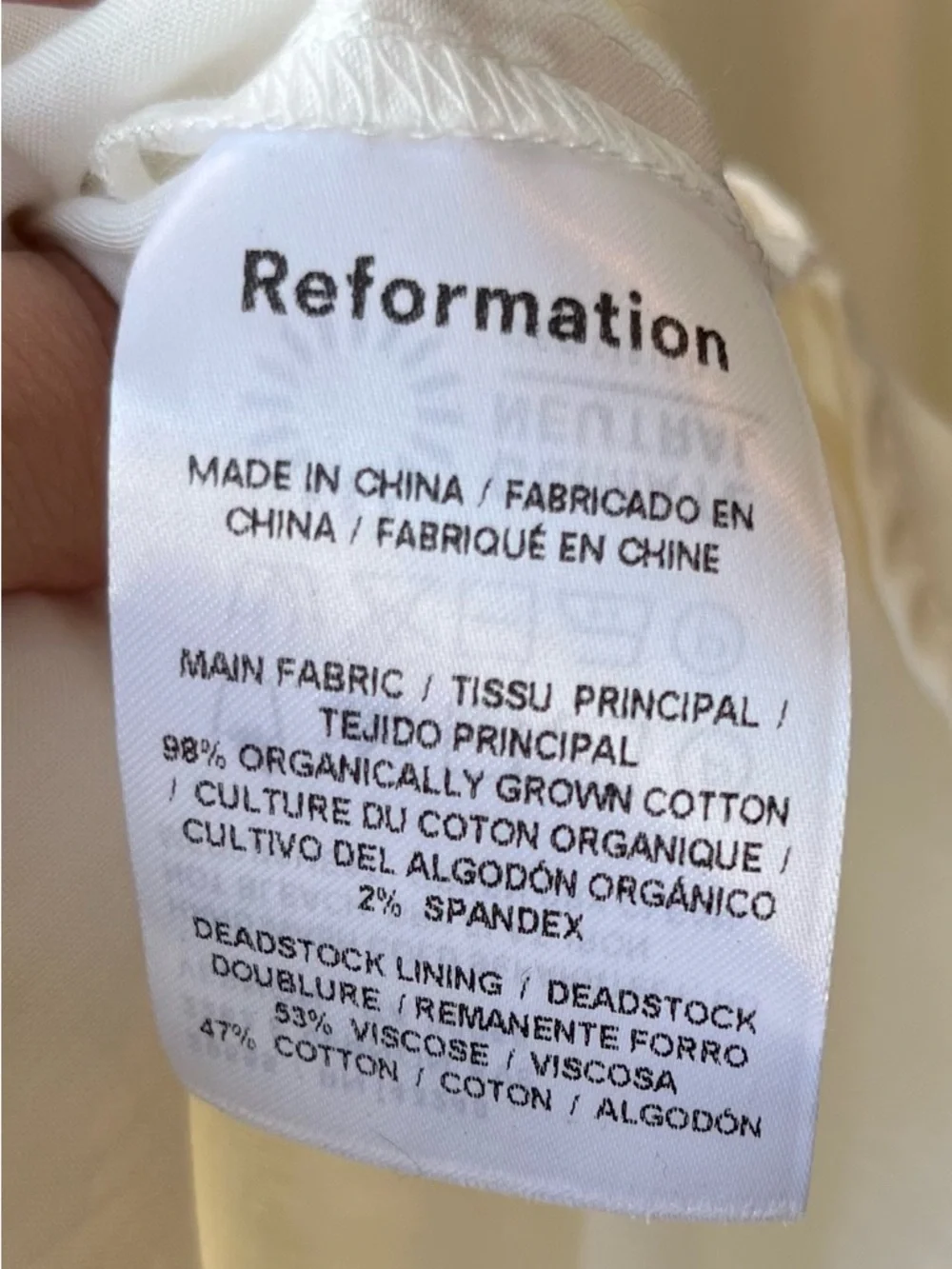 NWT Reformation Lissa Midi Dress - Picture 7 of 8